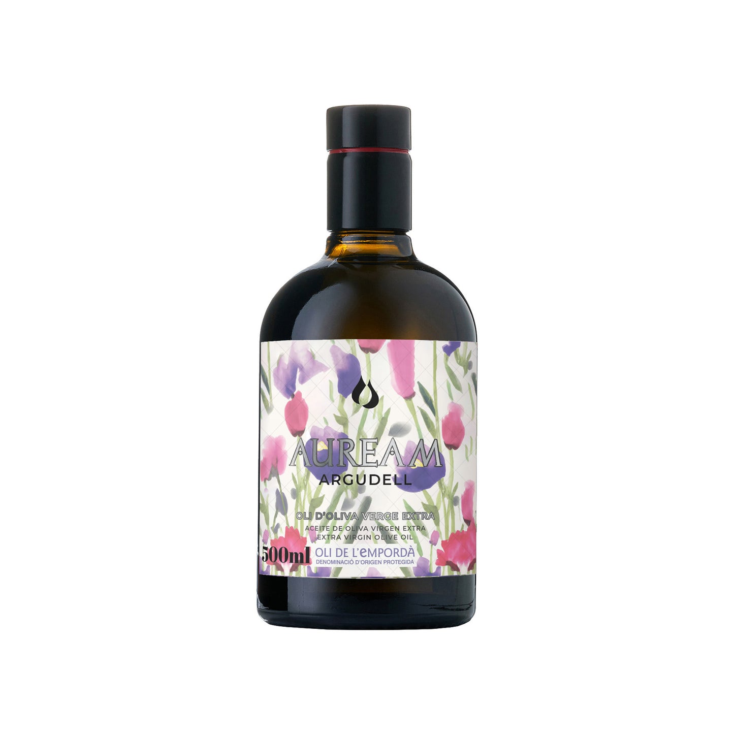 Auream Argudell – Premium Spanish Extra Virgin Olive Oil (EVOO) 500ml (16.9 fl oz) – Llàgrimes del Canigó