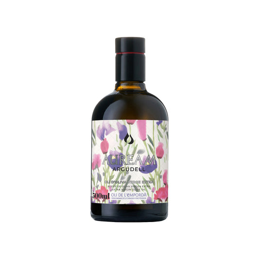Auream Argudell – Premium Spanish Extra Virgin Olive Oil (EVOO) 500ml (16.9 fl oz) – Llàgrimes del Canigó