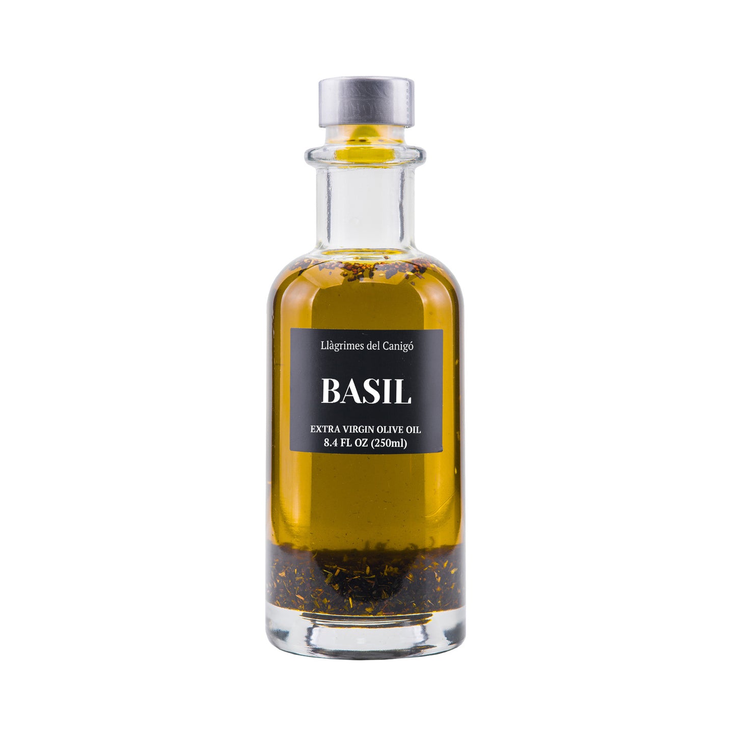 Basil Infused Extra Virgin Olive Oil – 250ml / 8.45 fl oz – Llàgrimes del Canigó