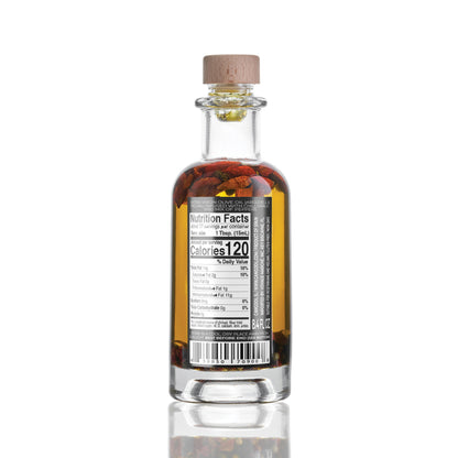 Spicy Chili, Garlic & Pepper Infused Extra Virgin Olive Oil – 250ml / 8.45 fl oz – Llàgrimes del Canigó