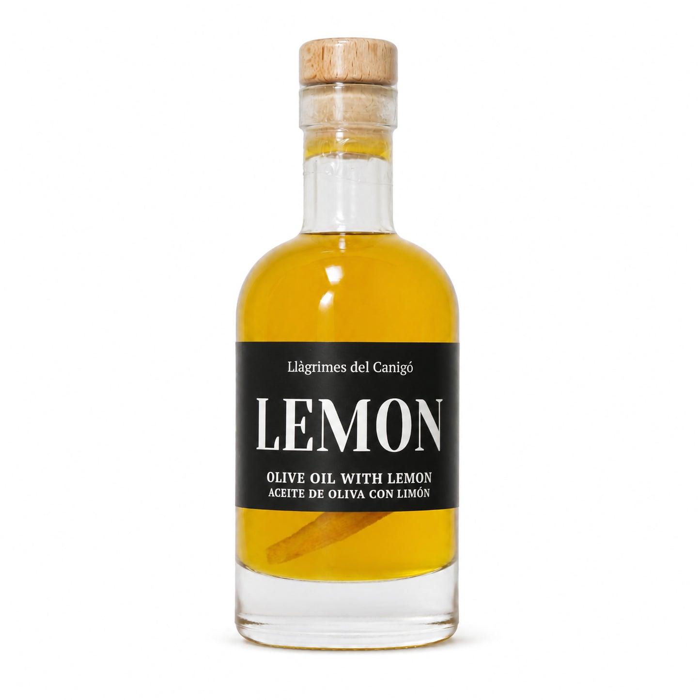 Lemon Infused Extra Virgin Olive Oil – 100ml / 3.38 fl oz – Llàgrimes del Canigó