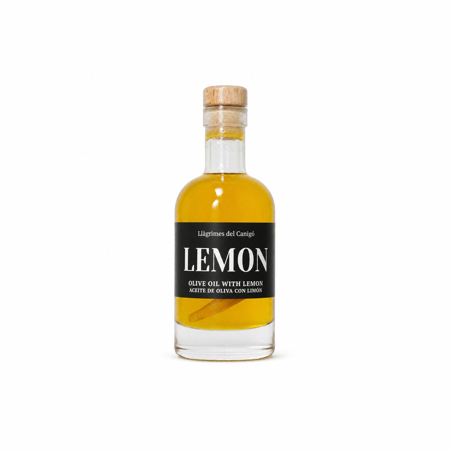 Lemon Infused Extra Virgin Olive Oil – 100ml / 3.38 fl oz – Llàgrimes del Canigó