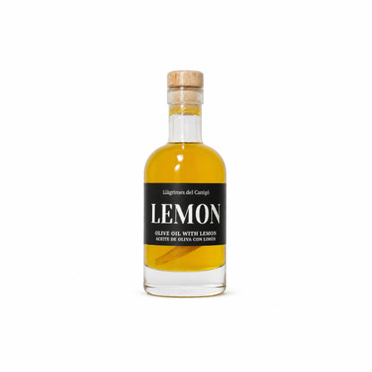 Lemon Infused Extra Virgin Olive Oil – 100ml / 3.38 fl oz – Llàgrimes del Canigó