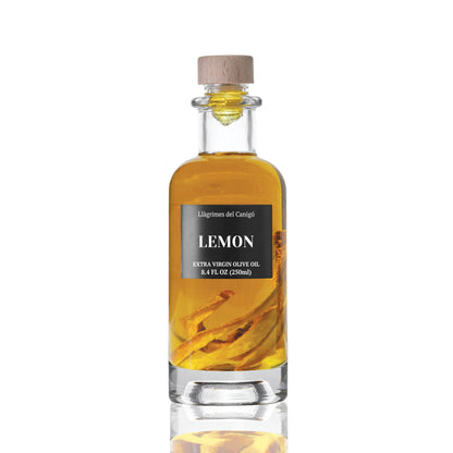 Lemon Infused Extra Virgin Olive Oil – 250ml / 8.45 fl oz – Llàgrimes del Canigó