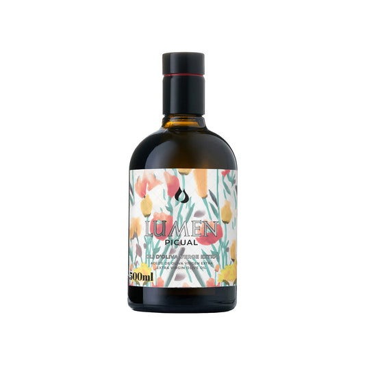 Auream Picual – Premium Spanish Extra Virgin Olive Oil (EVOO) 500ml (16.9 fl oz) – Llàgrimes del Canigó